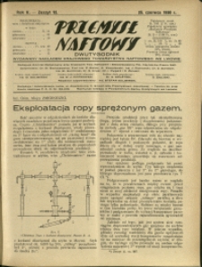 Przemysł Naftowy : 1930 : nr 12