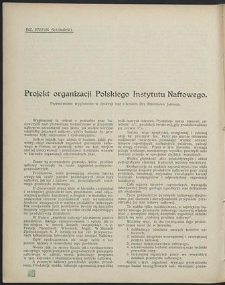 Technika i geologia naftowa : Zbiór referatów wygłoszonych na Zjeździe Naftowym w czerwcu 1927 we Lwowie