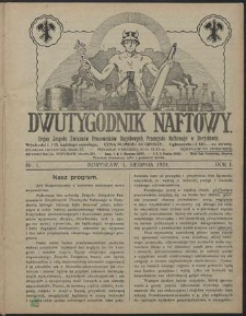 Dwutygodnik Naftowy 1924-1925