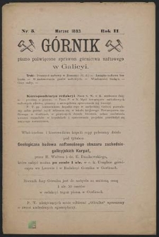 Górnik 1883 : z. 5